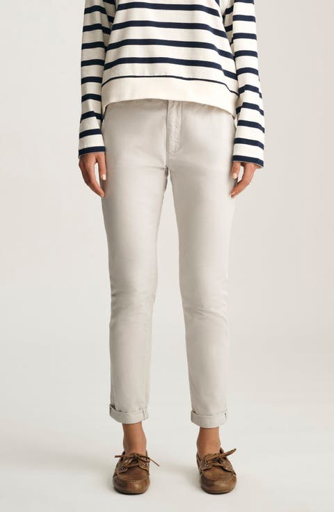 Kathleen Stretch Cotton Chinos