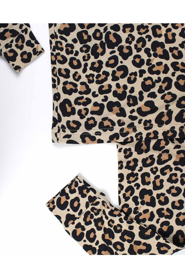 Kiara Lounge Pajama, Alternate, color, Brown