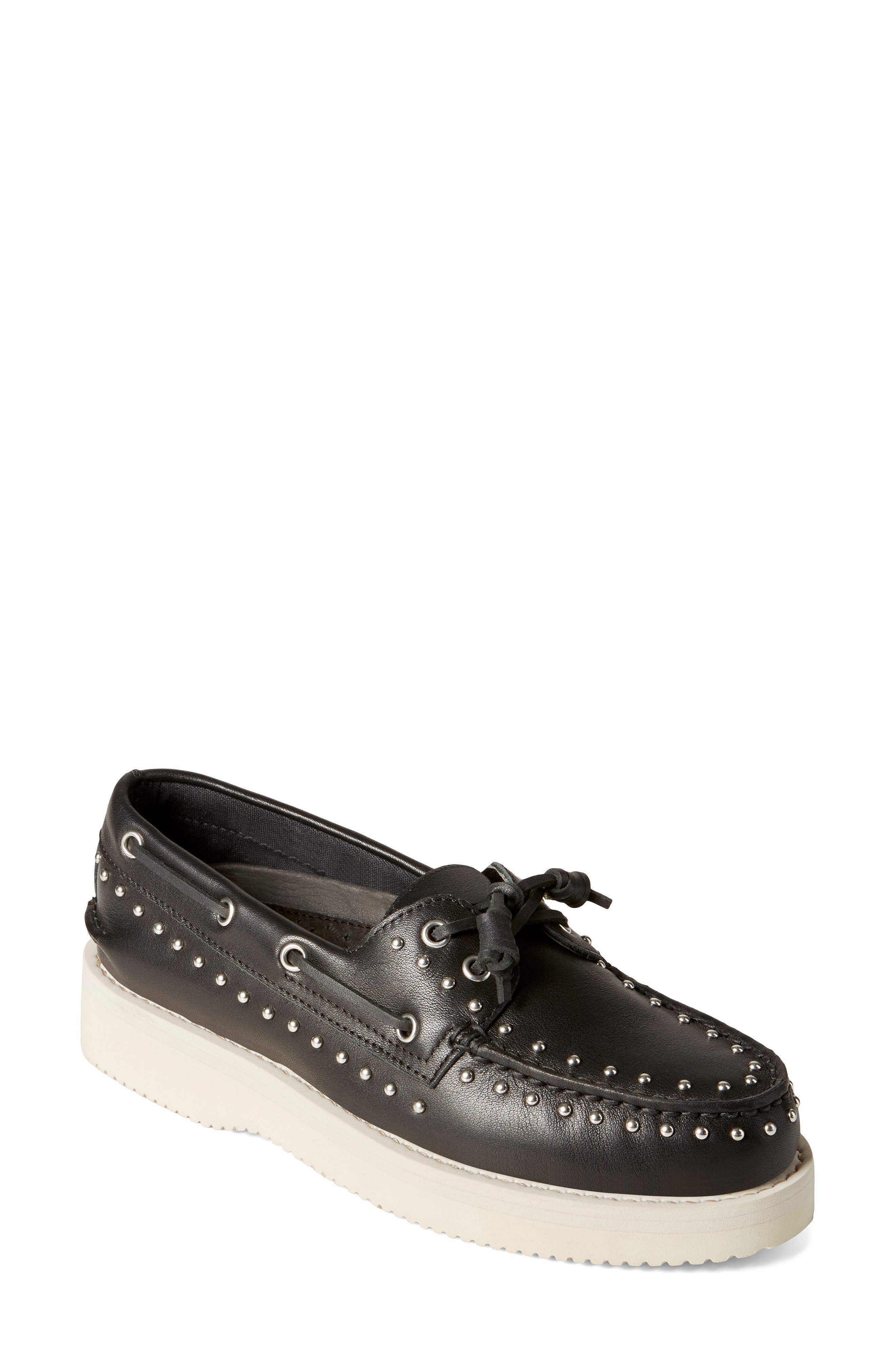 Sperry x Rebecca Minkoff Authentic Original Stud Boat Shoe, Main, color, 