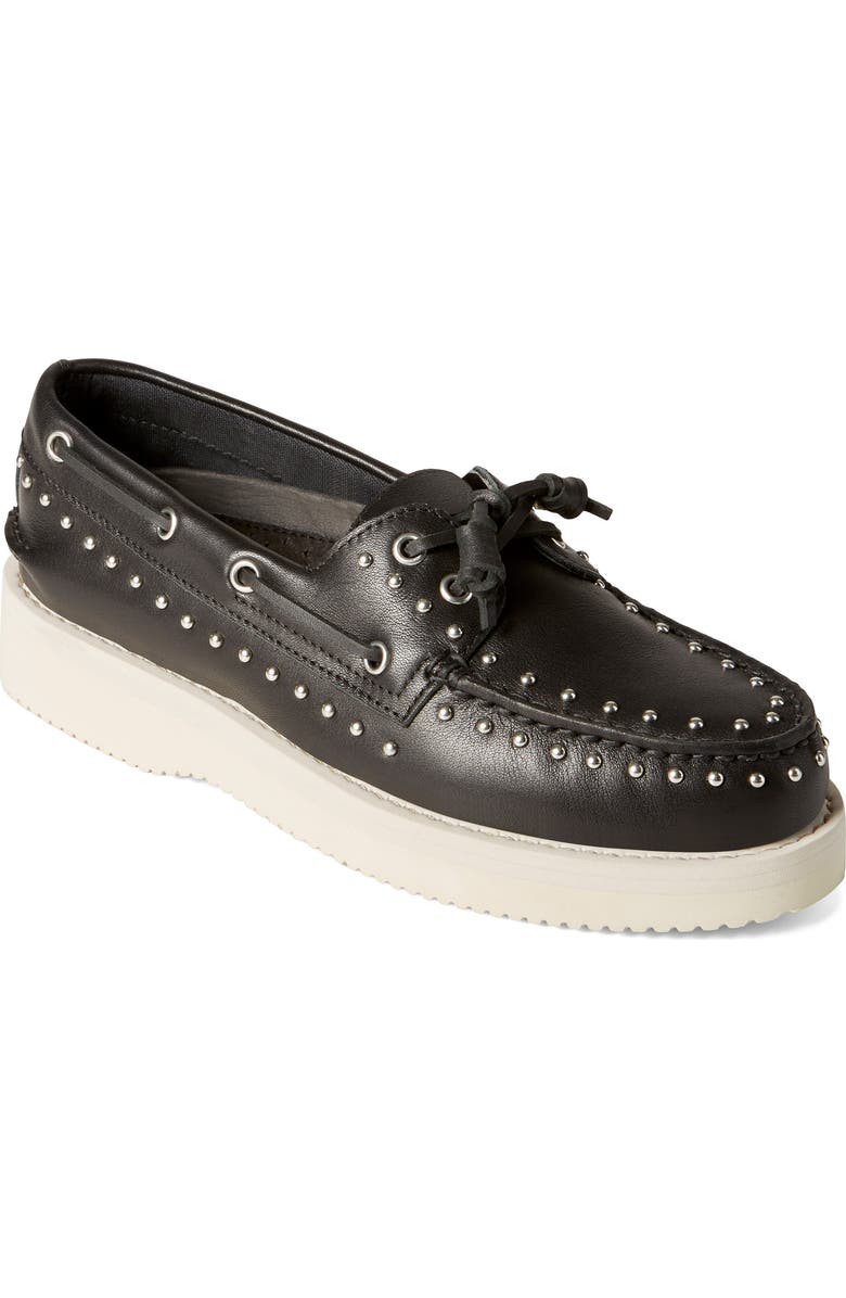 Sperry x Rebecca Minkoff Authentic Original Stud Boat Shoe, Main, color,