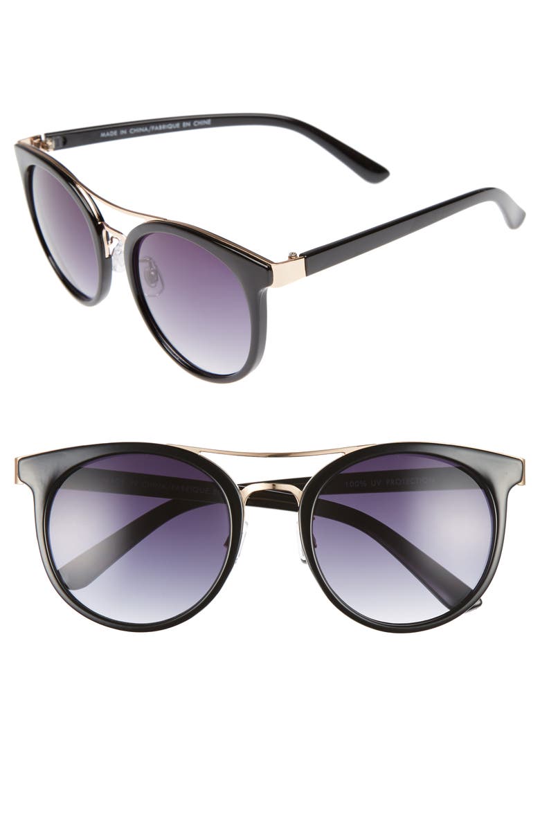 BP. String Theory 60mm Round Sunglasses, Main, color,