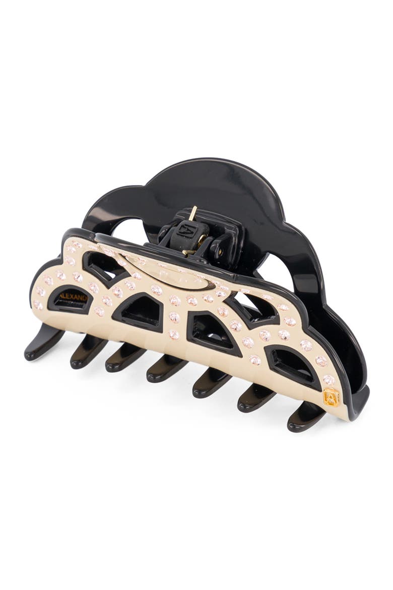 Chandelier hair clip, Alternate, color, beige