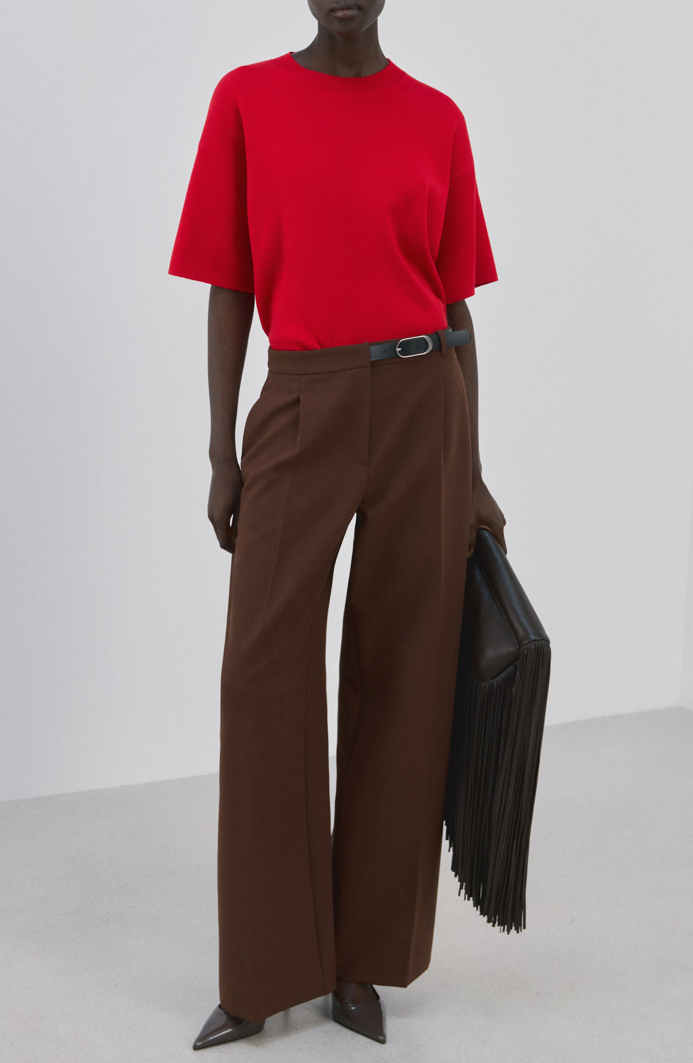 Oversize Short Sleeve Sweater - image 4