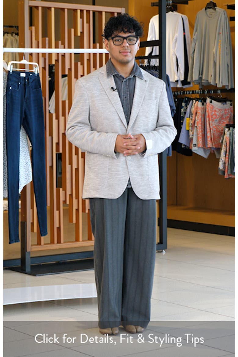 Hartford Knit Wool Mélange Sport Coat video