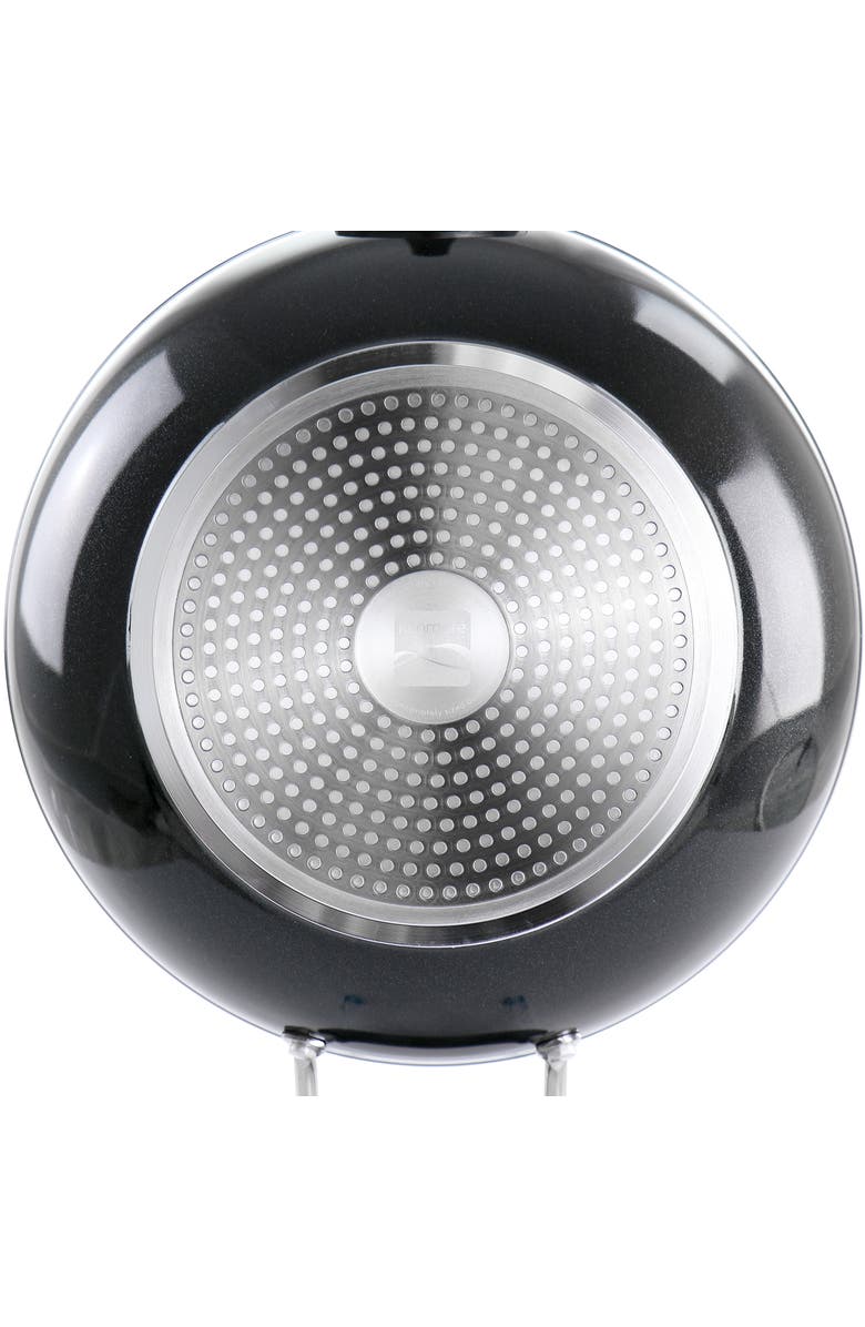 Kenmore Arlington 11 Inch Nonstick Aluminum Wok Diamond, Alternate, color, Black