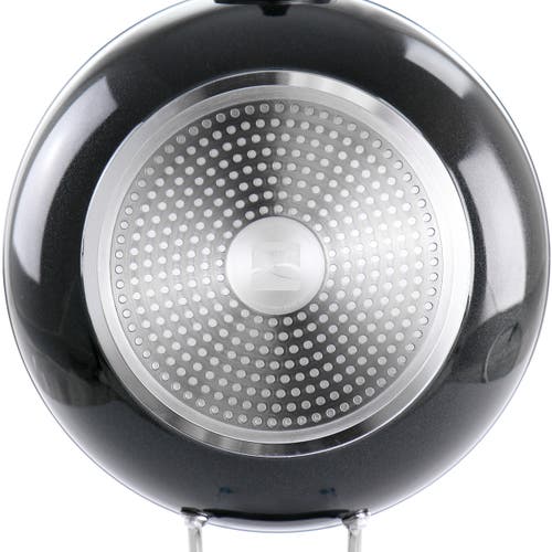 Kenmore Arlington 11 Inch Nonstick Aluminum Wok Diamond In Black