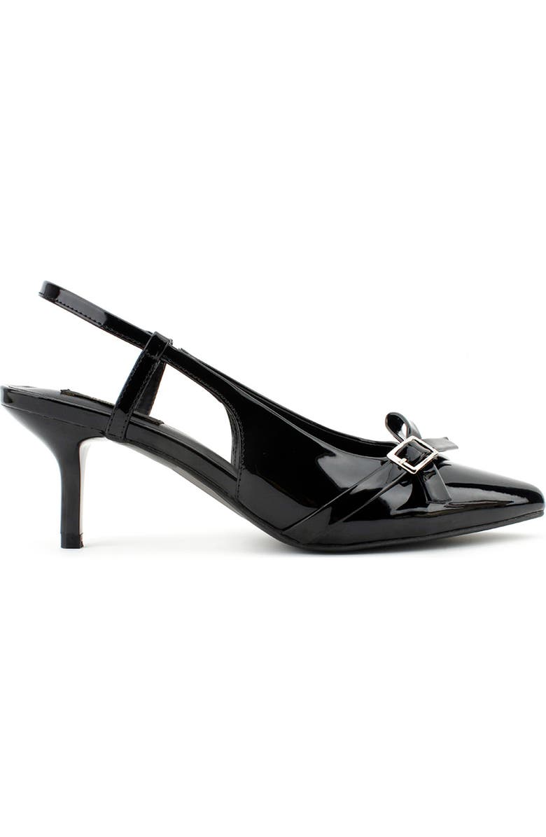 RACHEL Rachel Roy Agnes Bow Slingback Pump, Main, color, Black
