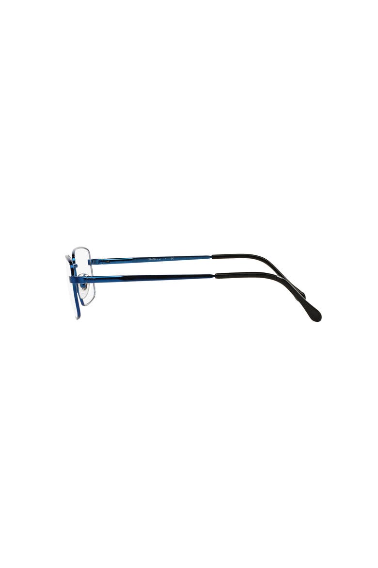 57mm Rectangle optical glasses, Alternate, color, Blue