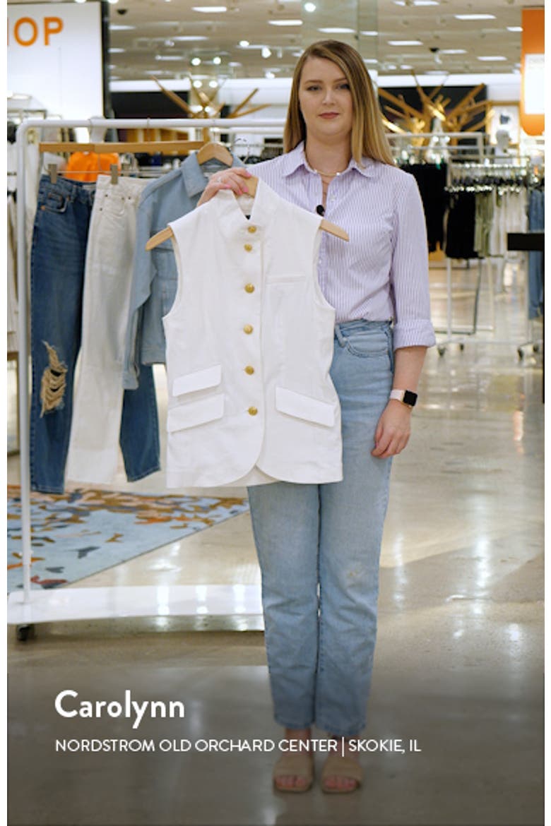Slade Linen Blend Vest video