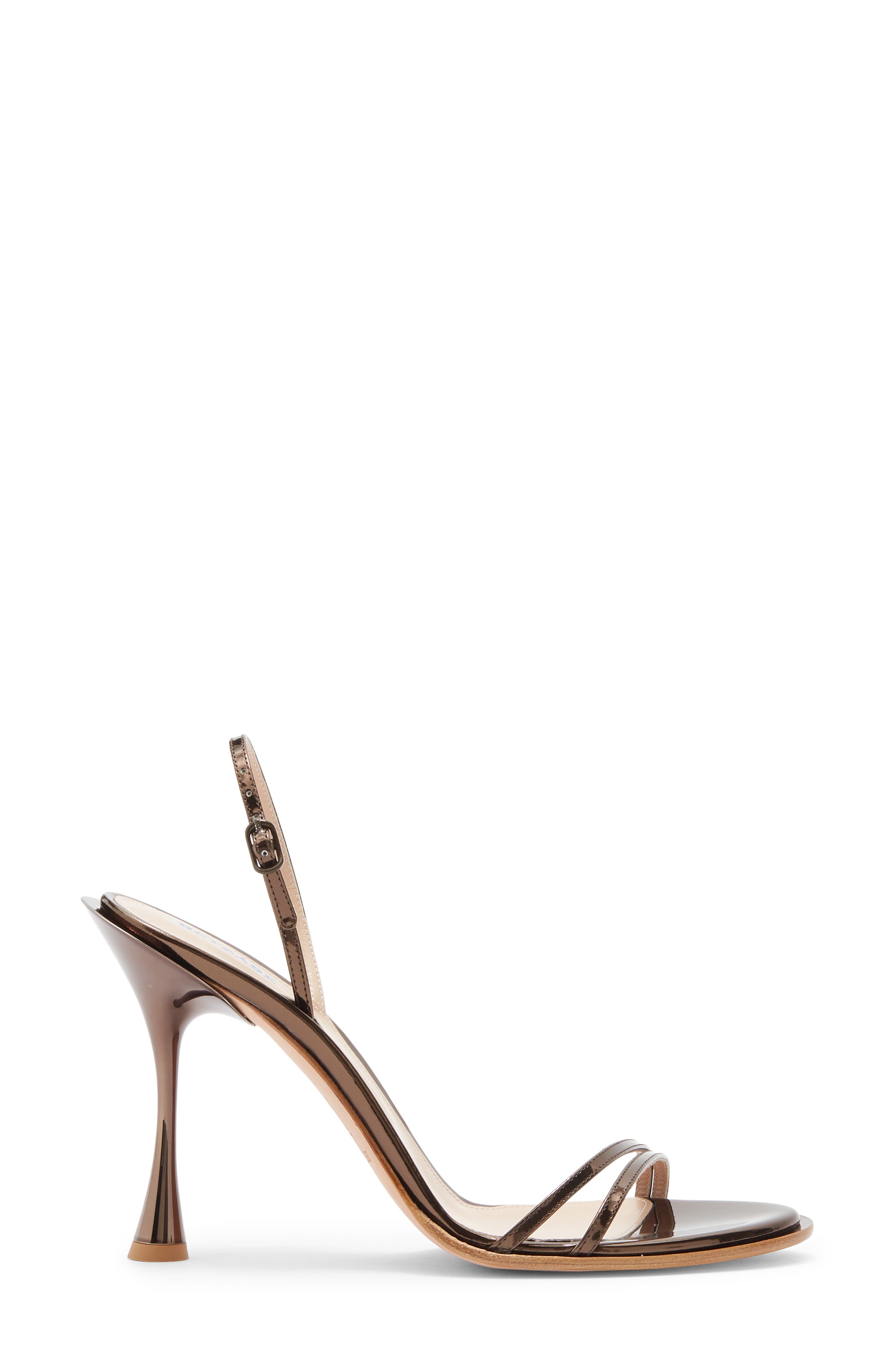 BETZÁBE Bianca Metallic Slingback Sandal, Alternate, color, Metallic Rust/ Copper