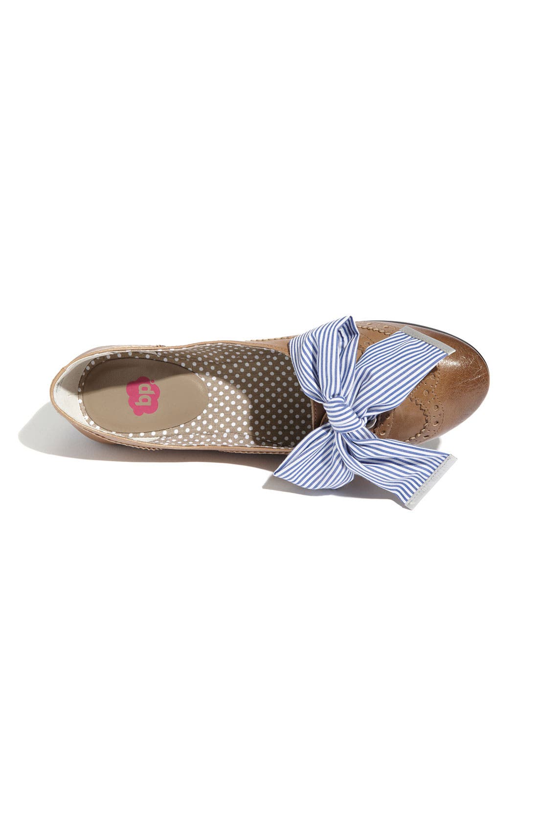 'Paxton' Oxford Flat, Alternate, color, MUSHROOM