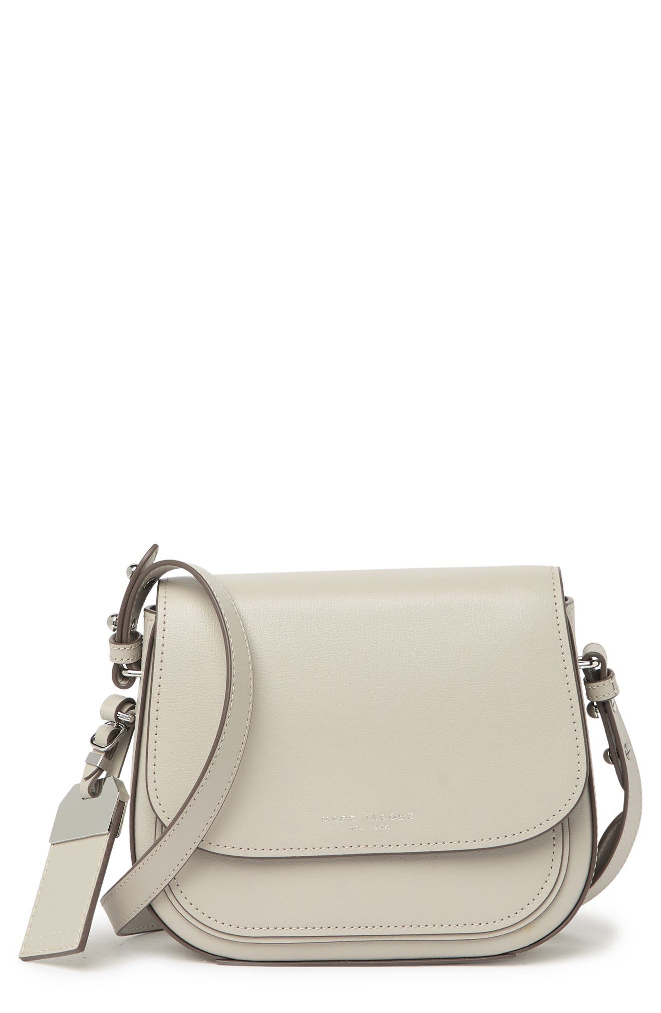 Mini Rider Crossbody Bag, Main, color, SILVER CLOUD