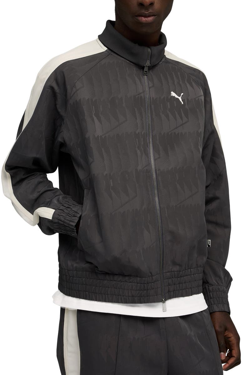 PUMA The Neverworn VI T7 Track Jacket, Main, color, Dusky Gray