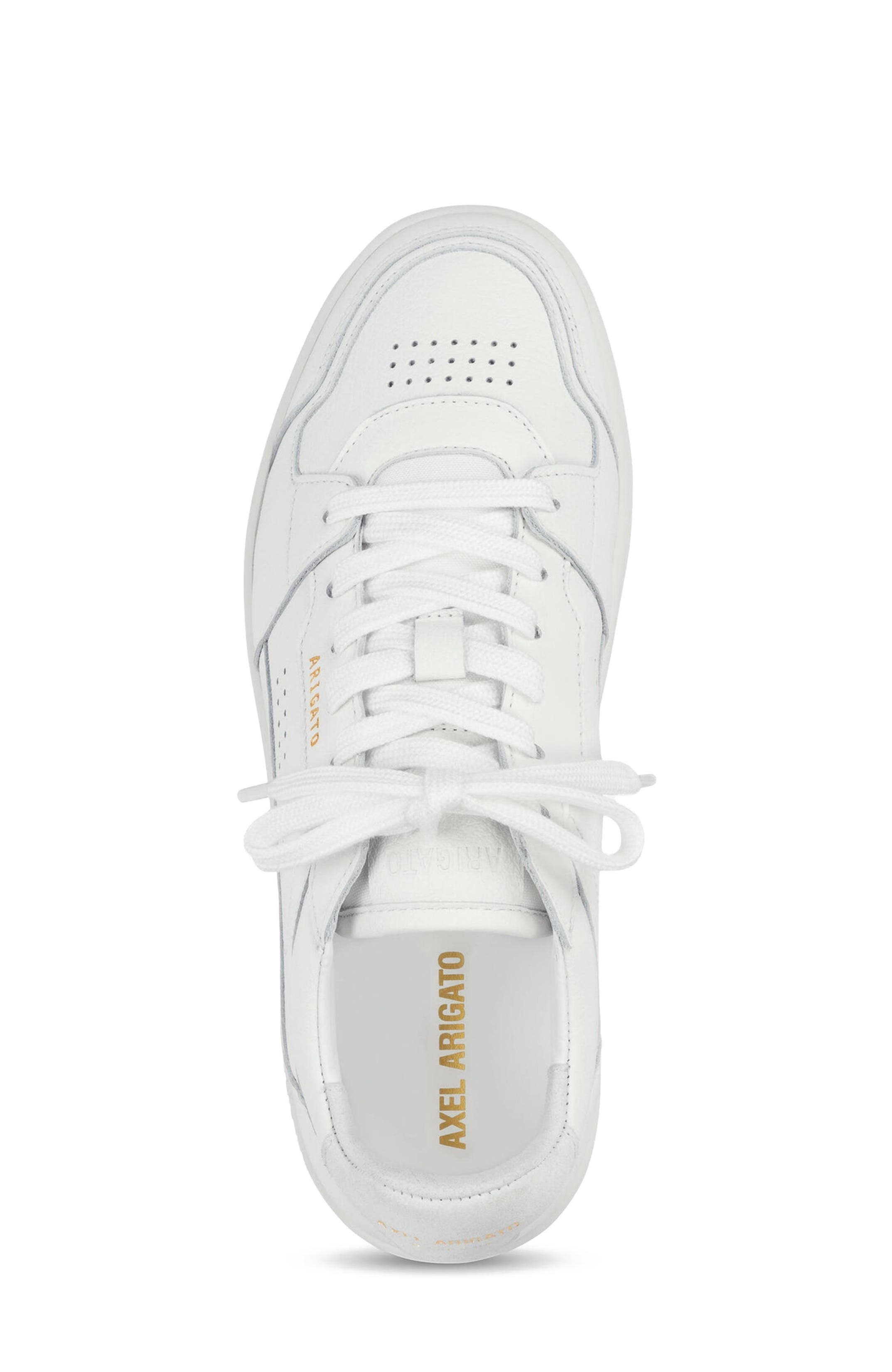 Axel Arigato Dice Lo Full Leather Sneaker, Alternate, color, Off White/White