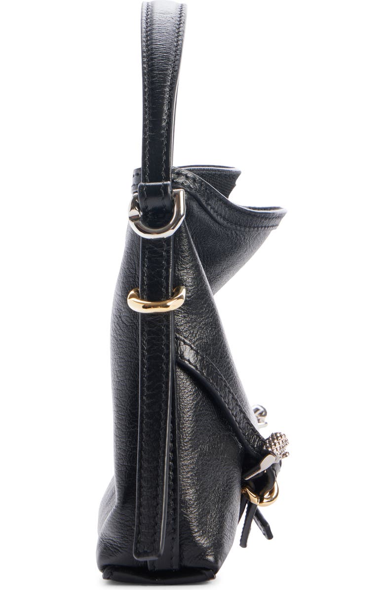 Givenchy Nano Voyou Leather Crossbody Bag, Alternate, color,