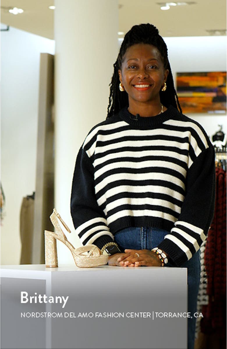 Laurel Platform Sandal, sales video thumbnail