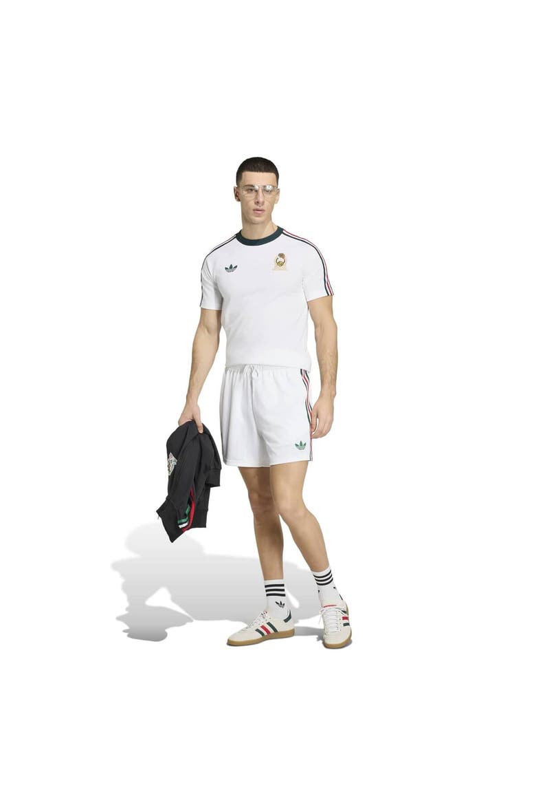 Men's adidas White Mexico National Team Originals Shorts, Alternate, color, White