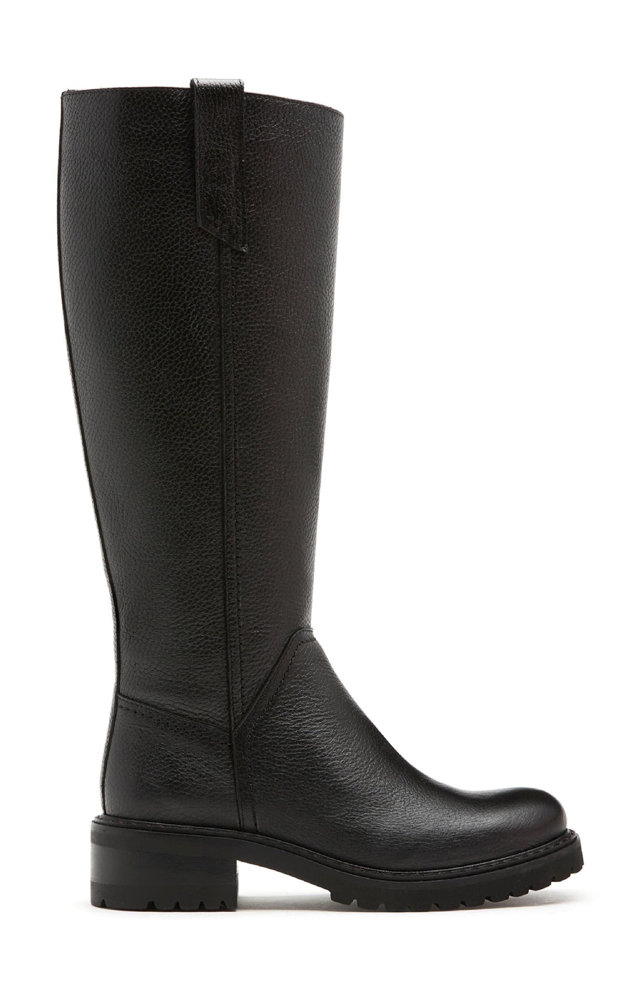 Chip City Dry™ Waterproof Knee High Boot, Alternate, color, BLACK PEBBLE LEATHER