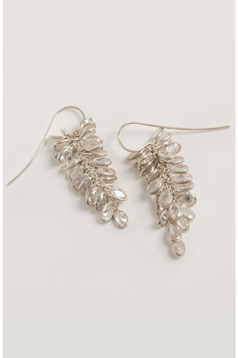 Midi Crystal Drops, Alternate, color, Silver
