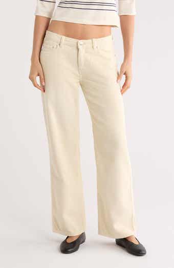 DL1961 Drue Low Rise Straight Leg Corduroy Jeans