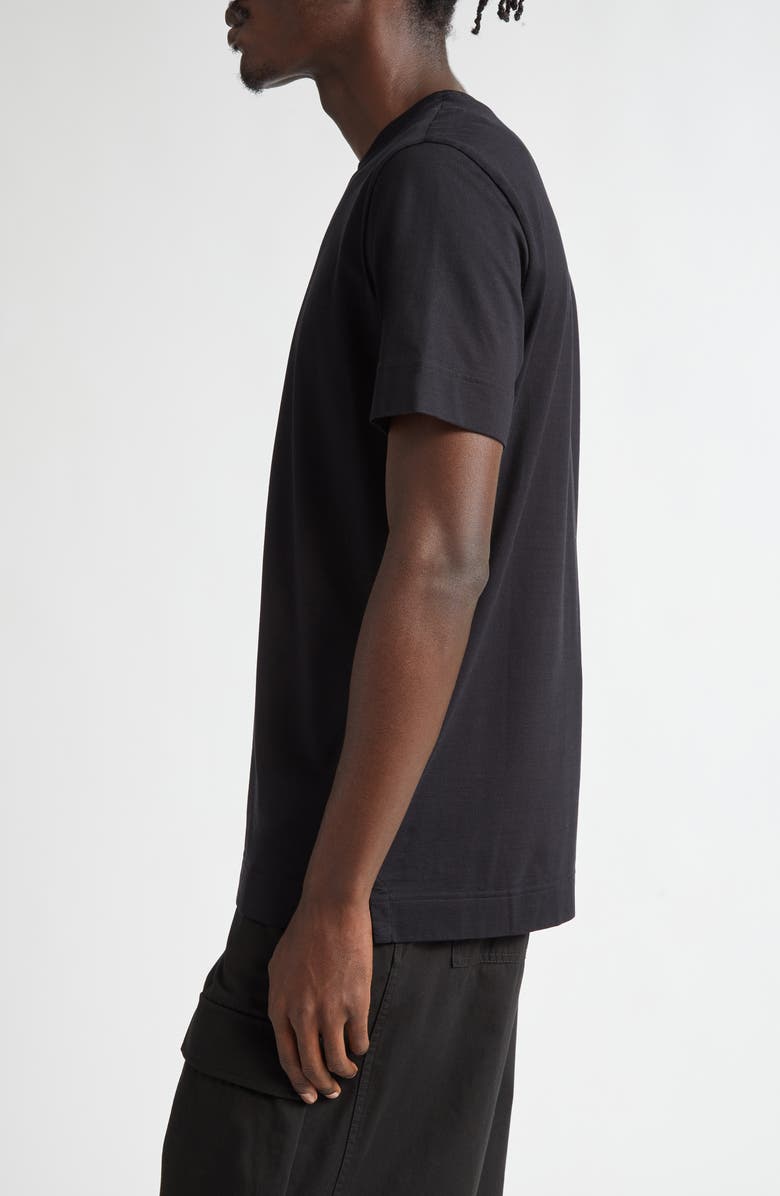 Givenchy Slim Fit 4G Embroidered Cotton T-Shirt, Alternate, color, Black