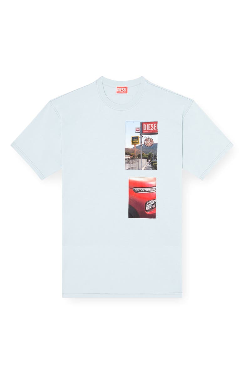 DIESEL<sup>®</sup> T-Boxt-T3 Graphic T-Shirt, Alternate, color, Slate/ Blue
