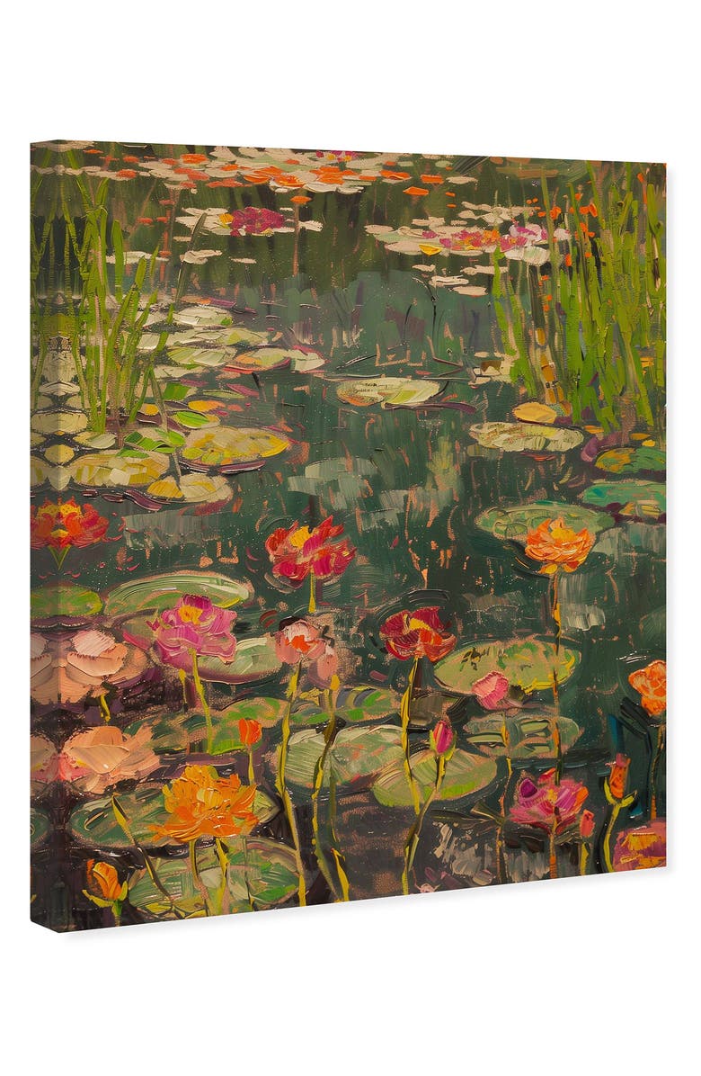 Wynwood Studio Afternoon Visit Canvas Wall Art, Alternate, color, Green