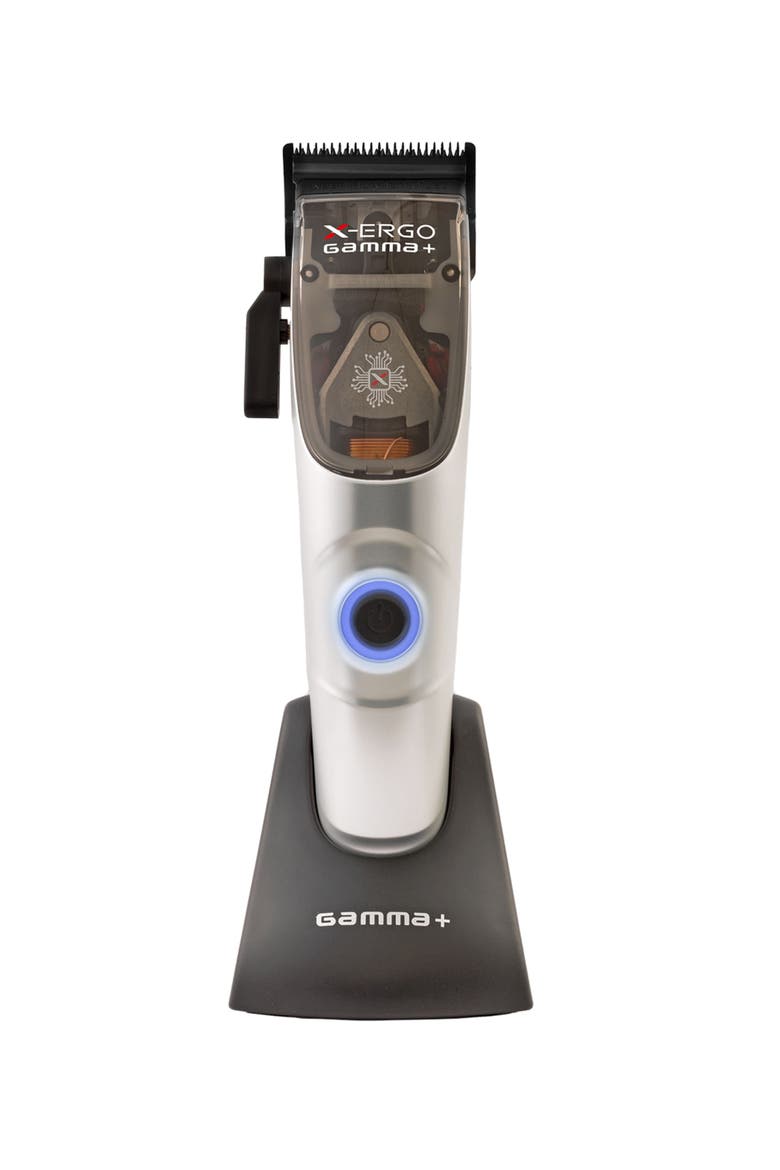 X-Ergo Professional Cordless Hair Clipper, Main, color, Silver