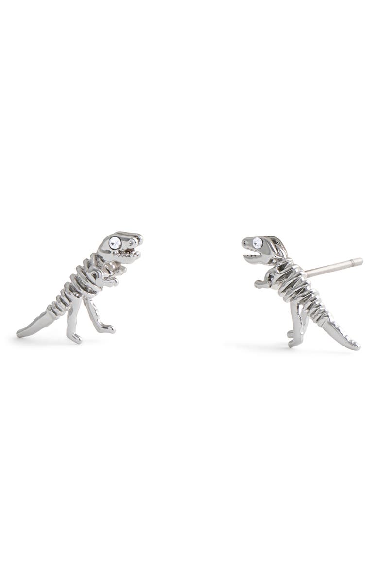 COACH Skeletal Rexy Stud Earrings, Main, color,