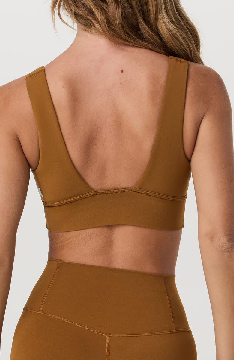 Vuori AllTheFeels<sup>™</sup> Triangle Bra, Alternate, color, Rum