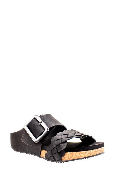 Morel Two-Strap Wedge Sandal (Women)