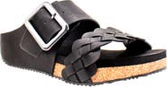 Volatile Morel Two-Strap Wedge Sandal