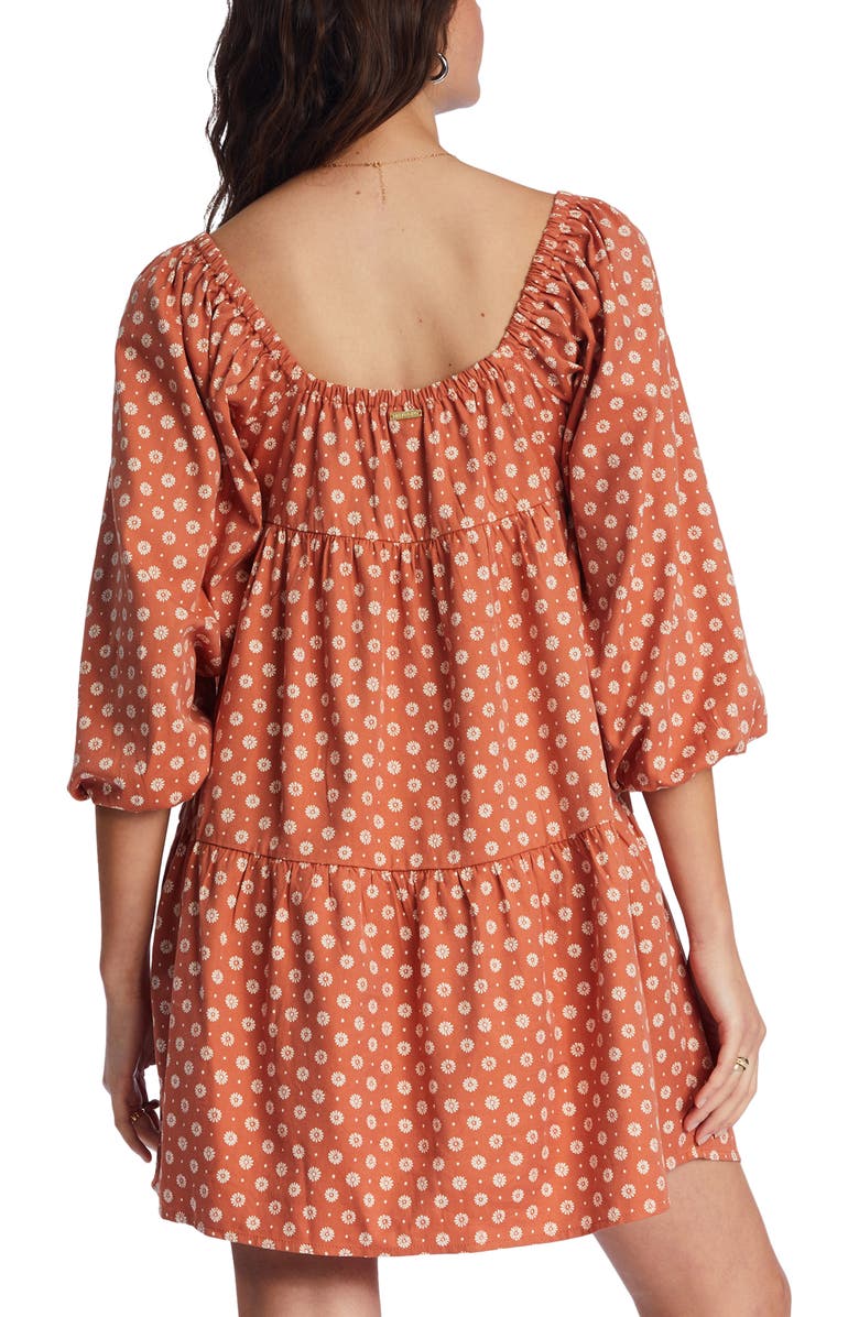 Billabong Love Crush Floral Shift Minidress, Alternate, color, 