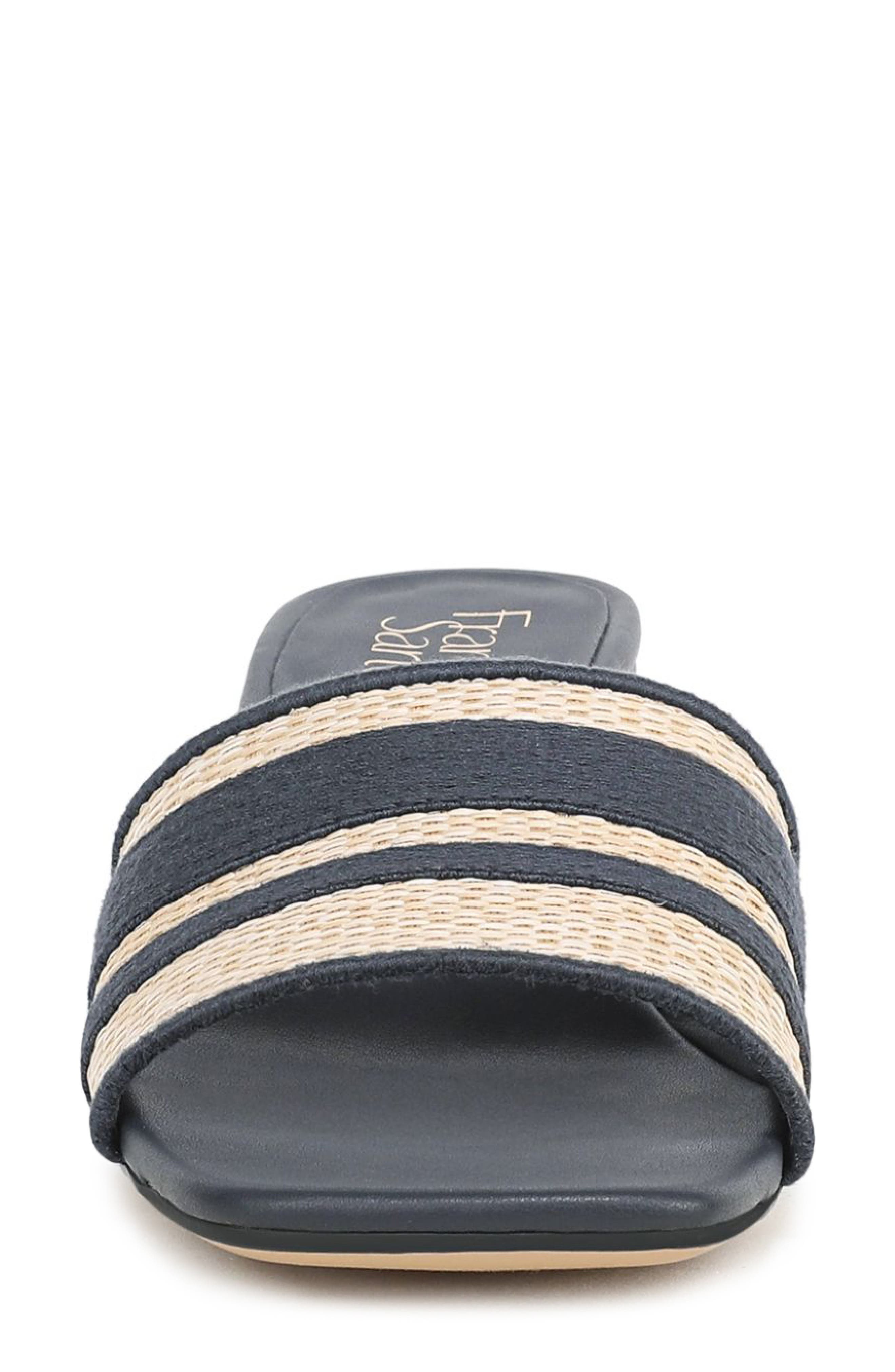 Franco Sarto Kaori Sandal, Alternate, color, Blue Multi Raffia