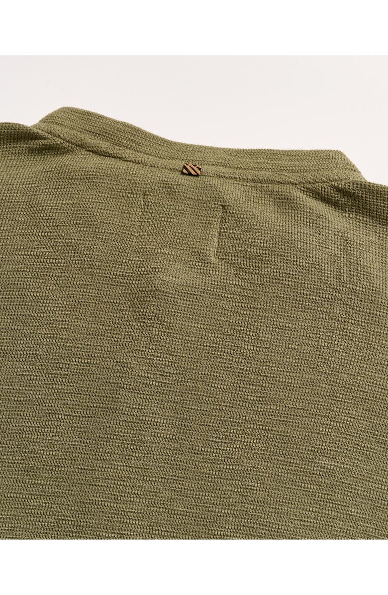 Billy Reid Slub Tuck Henley, Alternate, color, Lichen Green