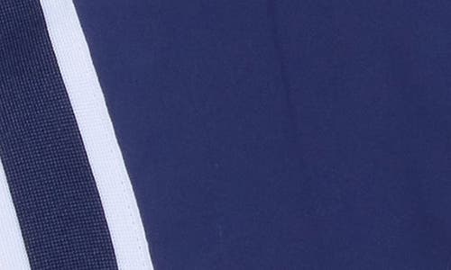90 Degree By Reflex Contrast Stripe Skort In Blue