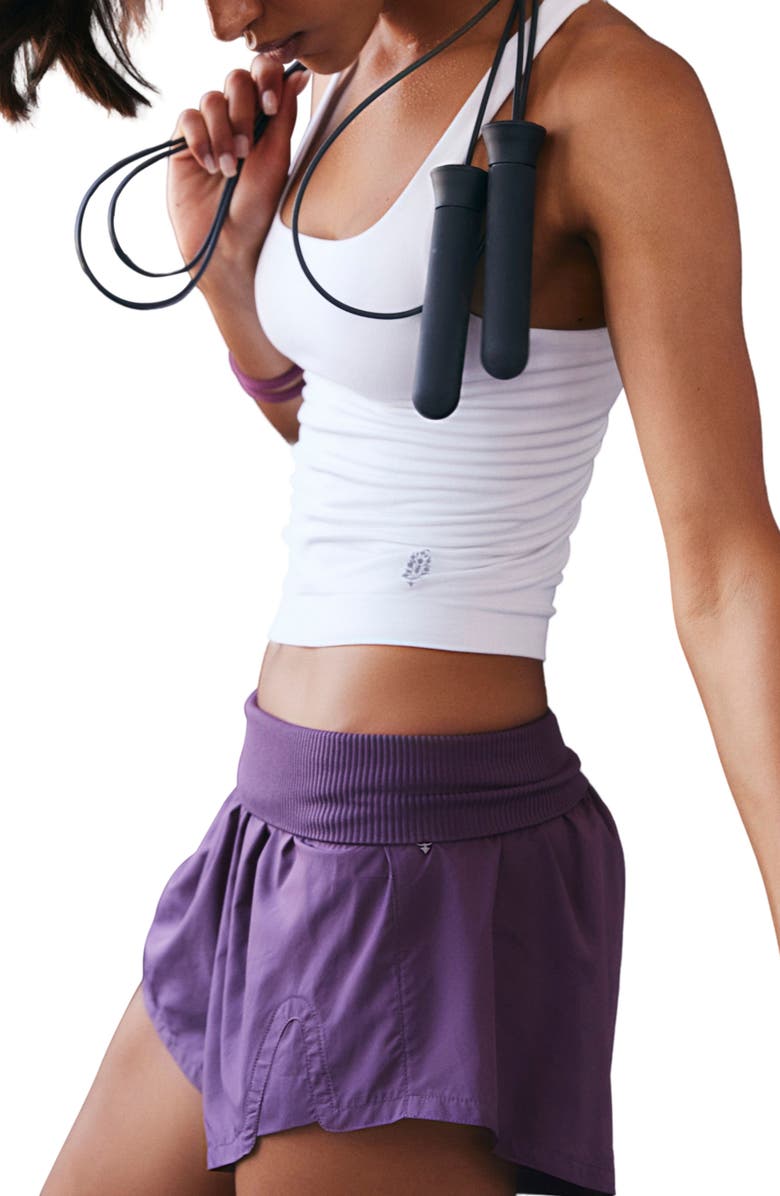 Free People FP Movement Go To Smooth Square Neck Camisole, Alternate, color, White