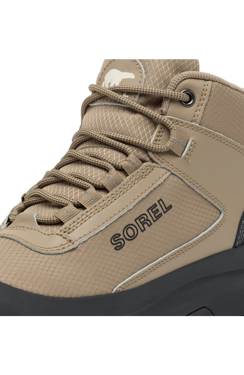 SOREL Outing NW<sup>™</sup> Mid Waterproof Sneaker, Alternate, color, Khaki Ii/ Jet