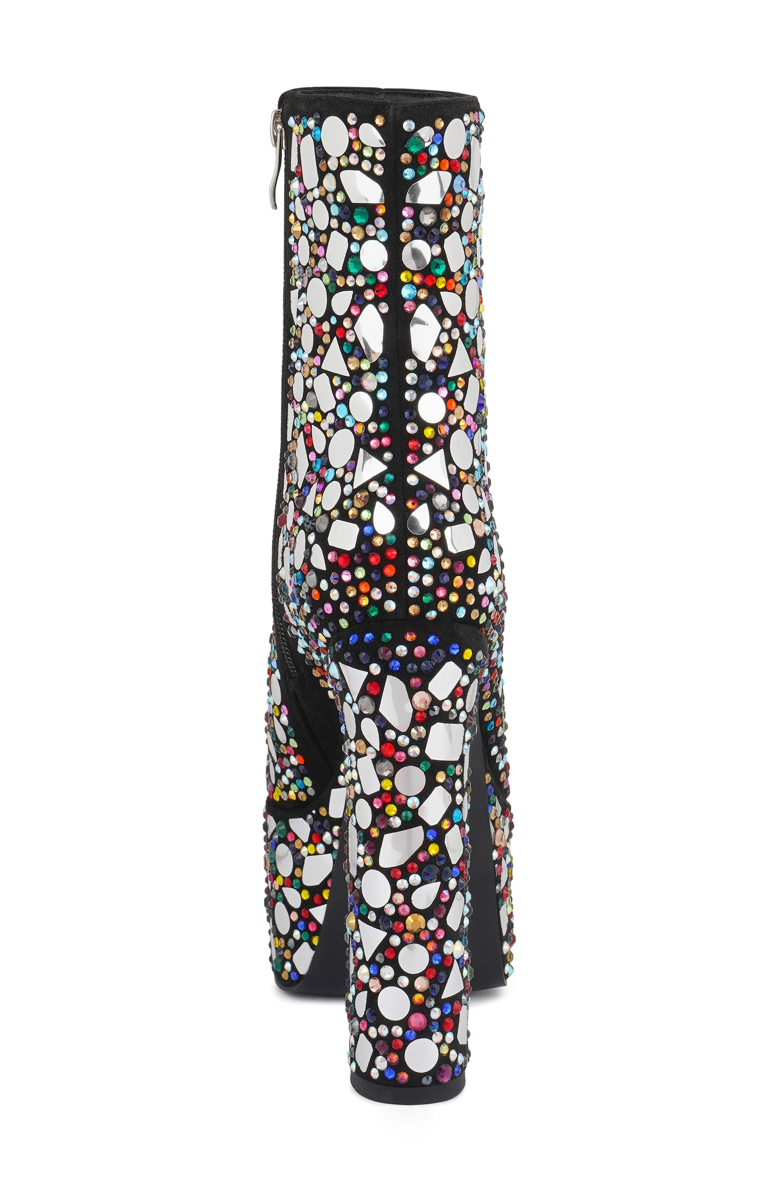 LONDON RAG Fancy Mirror Platform Boot, Alternate, color, Black