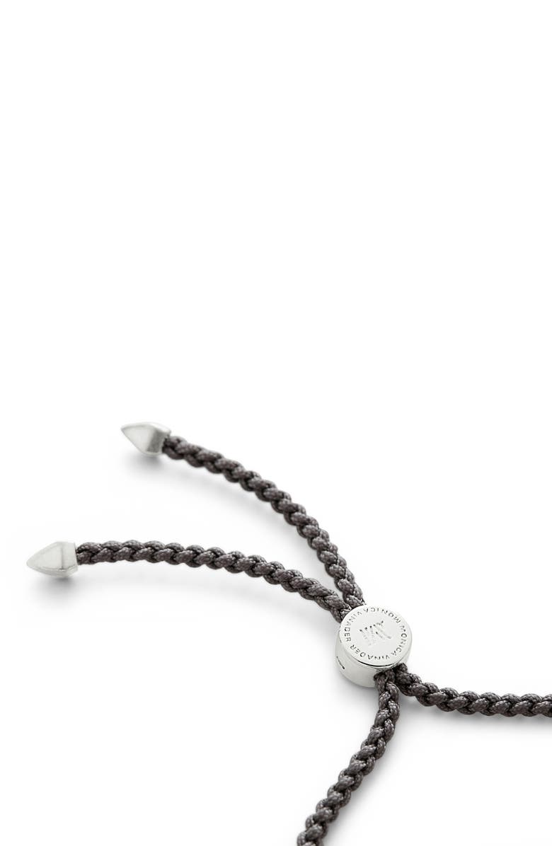 Monica Vinader Engravable Linear Friendship Bracelet, Alternate, color,