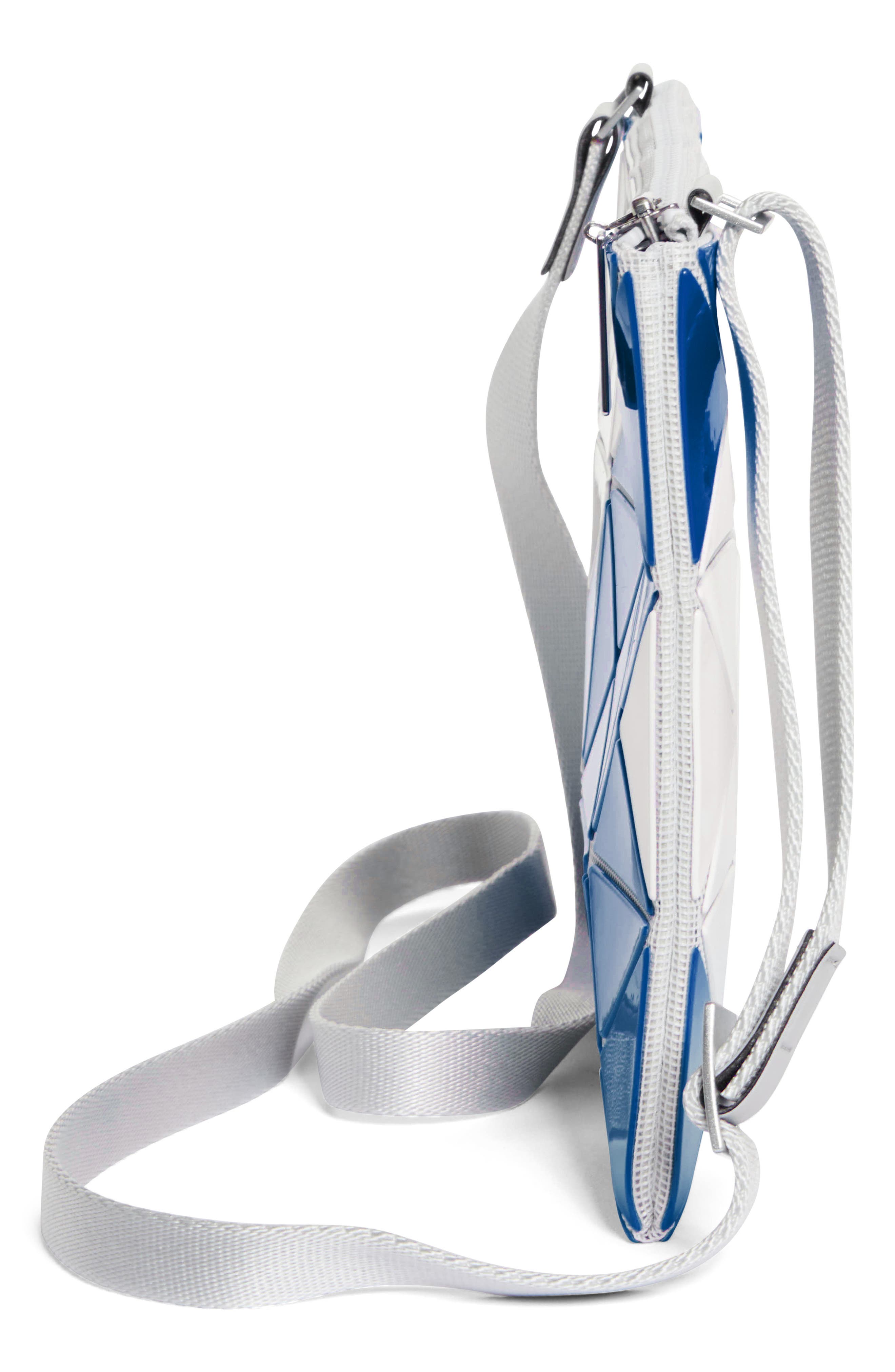 Bao Bao Issey Miyake Sign Prism Crossbody Bag, Alternate, color, Blue
