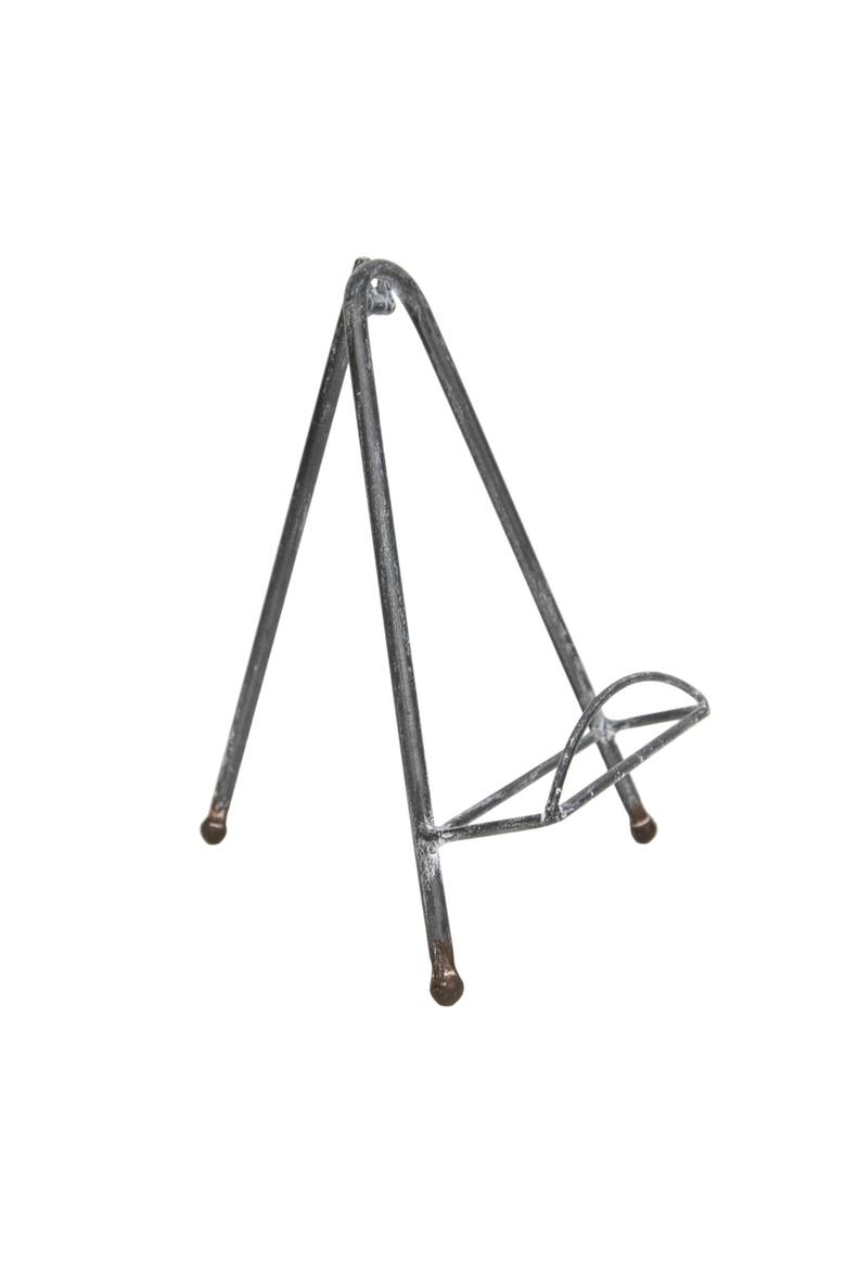 White Metal Easel, Main, color, White