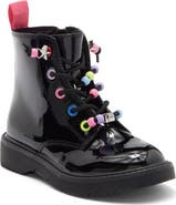 Tucker + Tate Kids' Peyton Faux Leather Combat Boot
