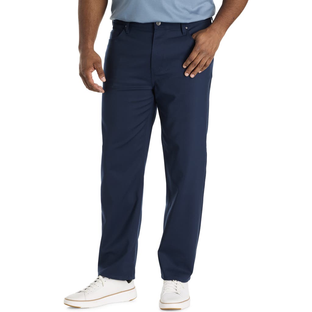 Perry Ellis Big & Tall 5-pocket Stretch Chino Pants
