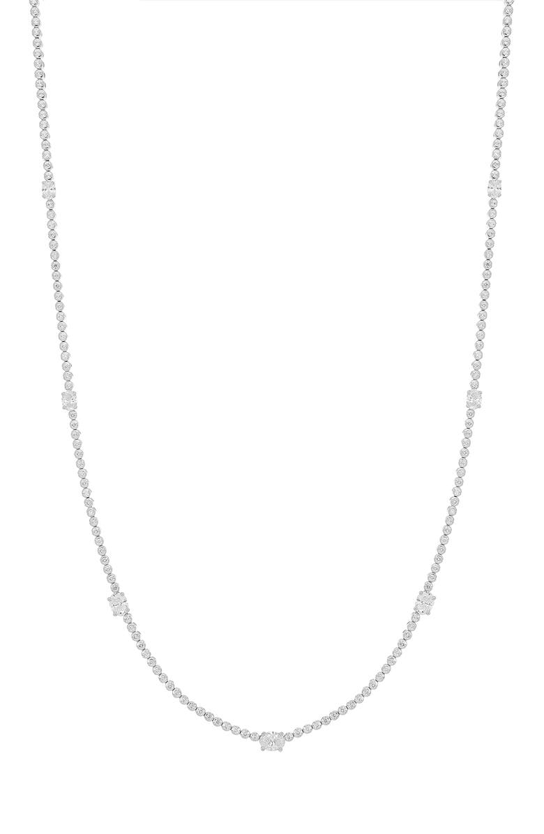 Bony Levy Audrey Diamond Tennis Necklace, Main, color,