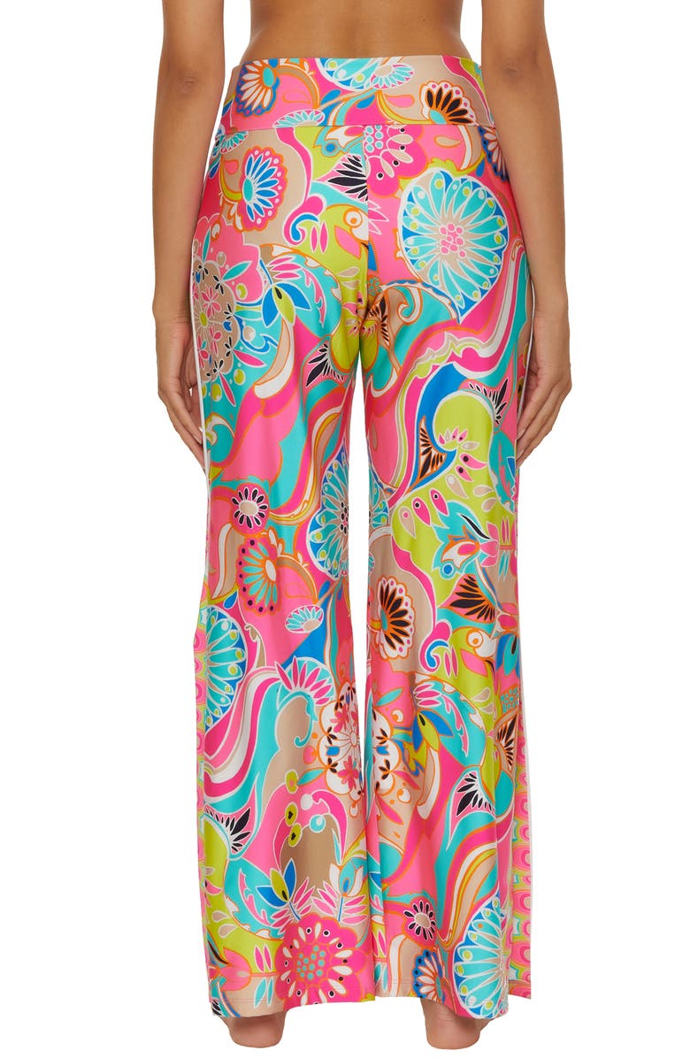 Trina Turk Cover-Up Pants, Alternate, color, Pink Multi