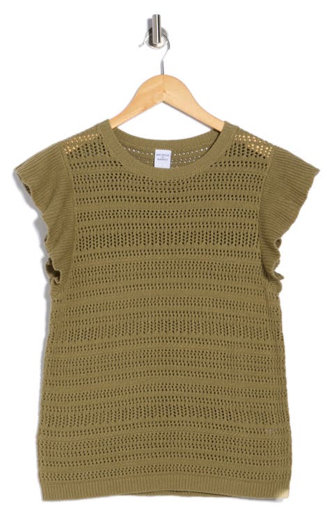Flutter Sleeve Sweater