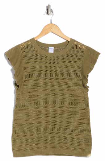 Flutter Sleeve Sweater