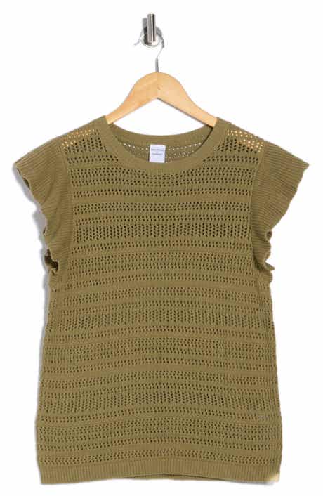 Flutter Sleeve Sweater