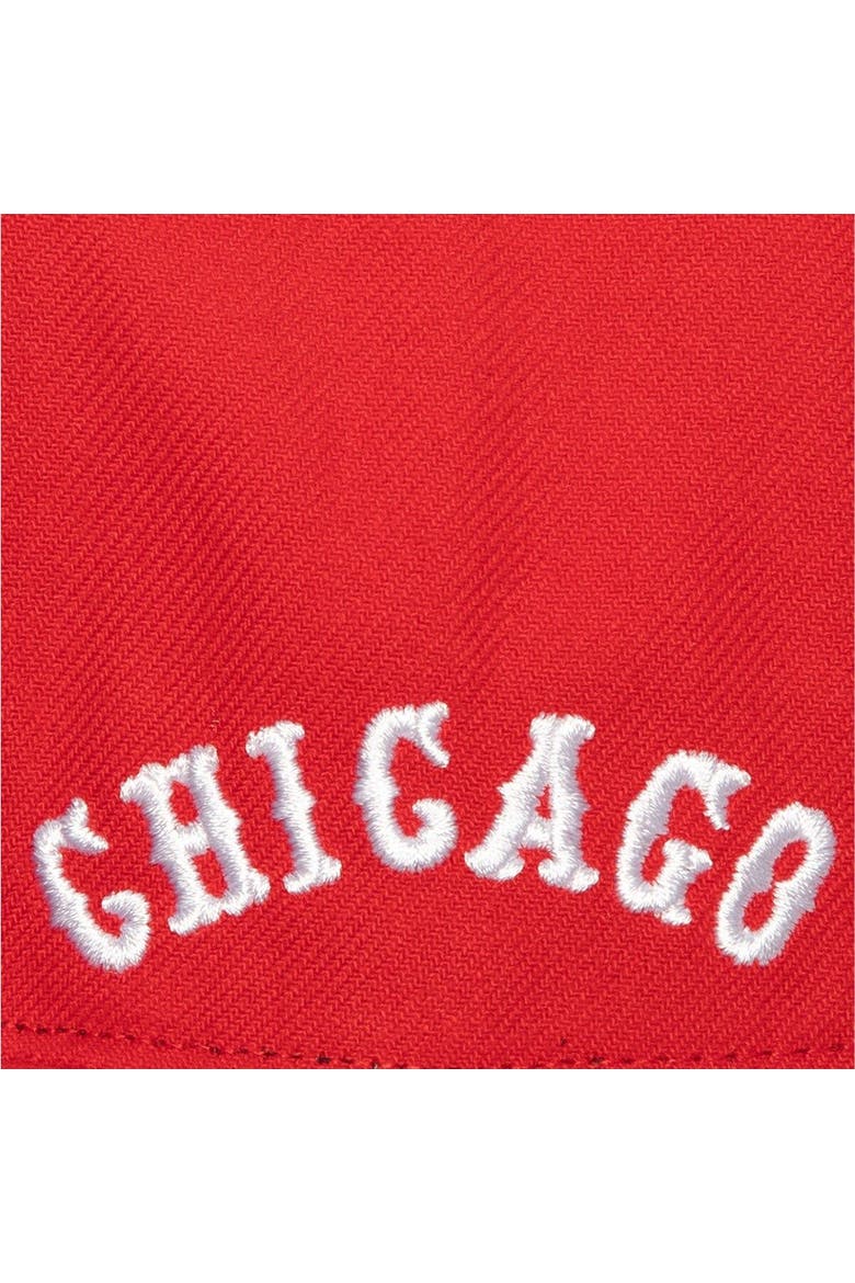 Men's Mitchell & Ness Red/ Chicago White Sox Bases Loaded Fitted Hat, Alternate, color, Red